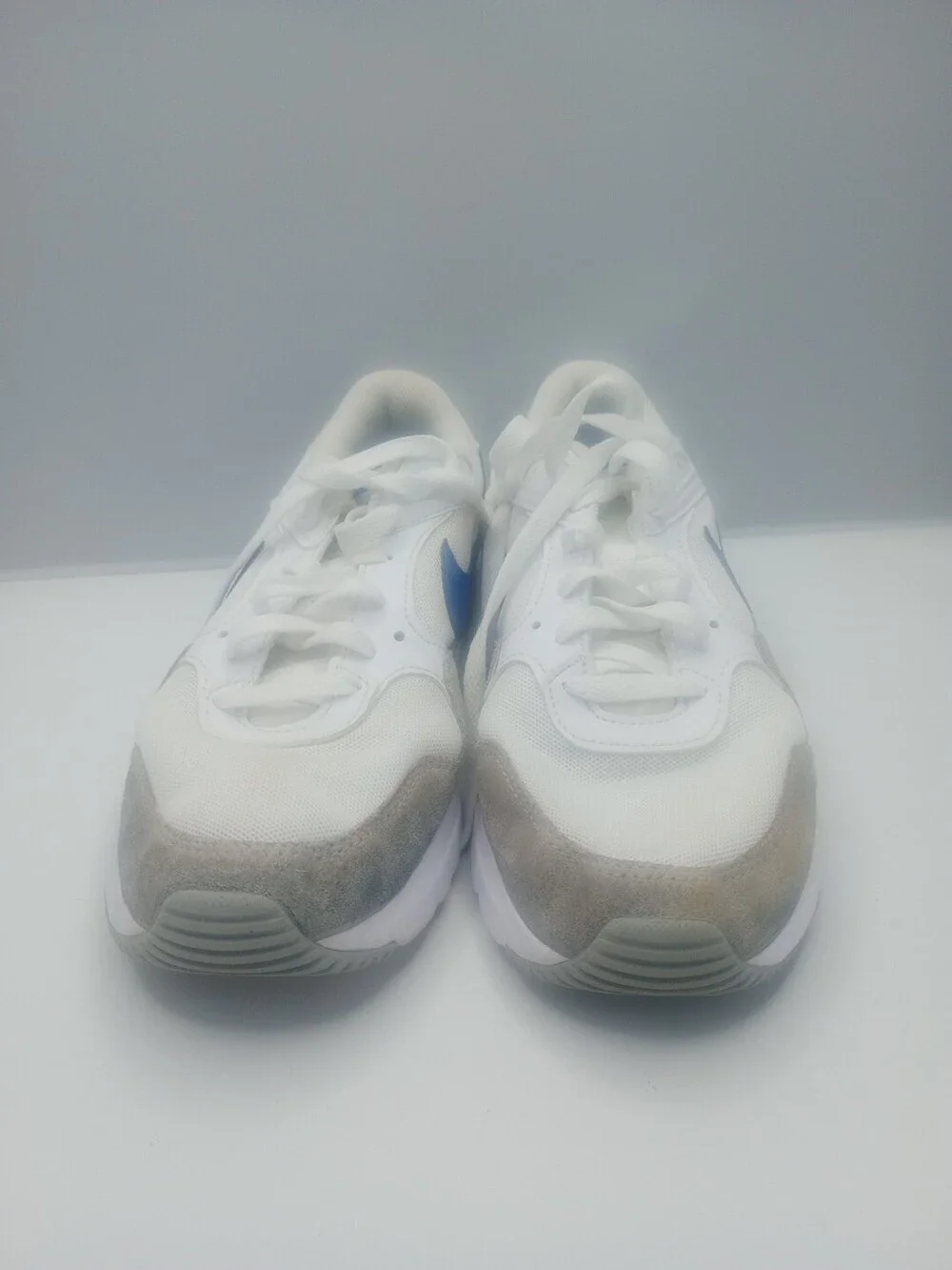 Nike Air Max SC CW4555-101 White /Game Royal-Wolf Grey Blue Men's Shoes Size 8.5